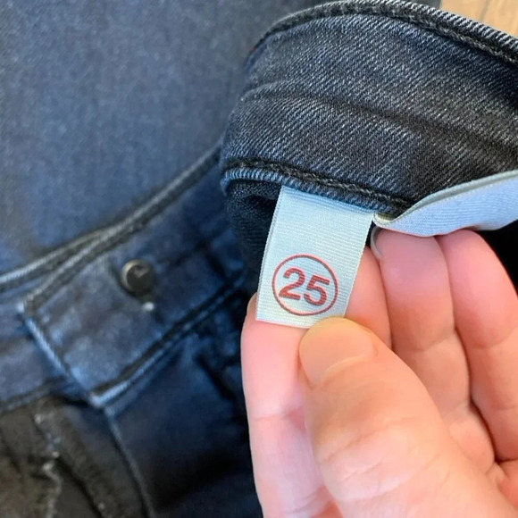 J Brand Olympia Skinny Jeans Jeggings Dark Wash Denim Size 25 - Picture 11 of 16